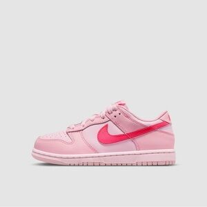 Nike|Kids Pink Dunk Low with the box- Size 12C